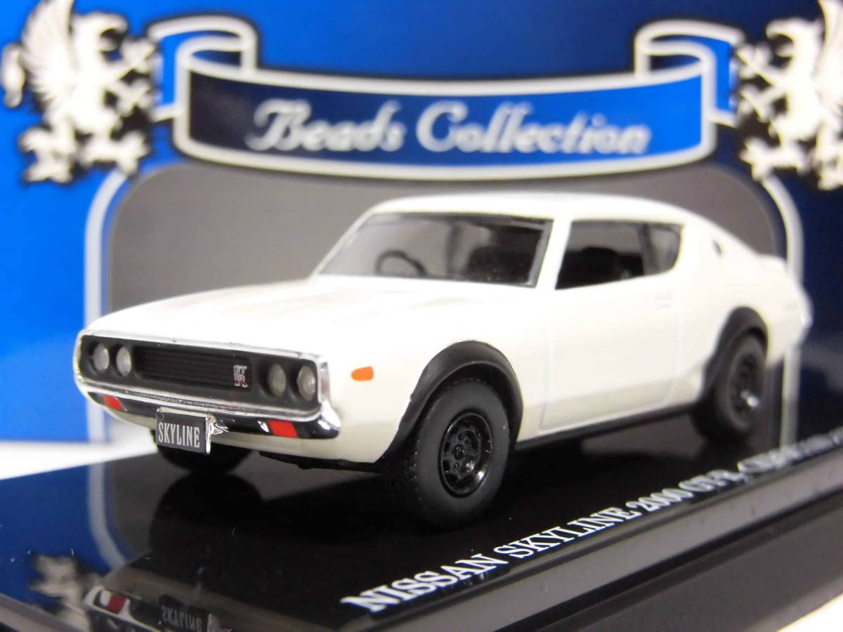 Amazon | 京商 1/64 日産 スカイライン ケンメリ 2000 GT-R KPGC110 白